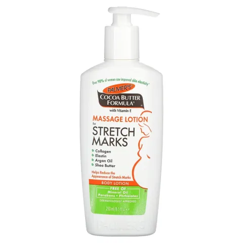 Palmers, Cocoa Butter Formula, лосьон для тела, массажный лосьон против растяжек, 250 мл (8,5 жидк. унции)