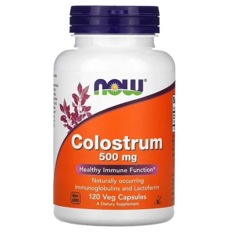 NOW Foods, og'iz suti, 500 mg, 120 vegetarian kapsulalari