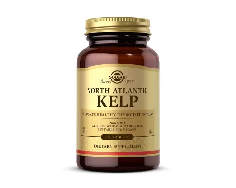 Solgar Shimoliy Atlantika Kelp, 250 tabletka - yodning tabiiy manbai.