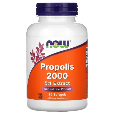 NOW Foods, Propolis 2000, 90 kapsula