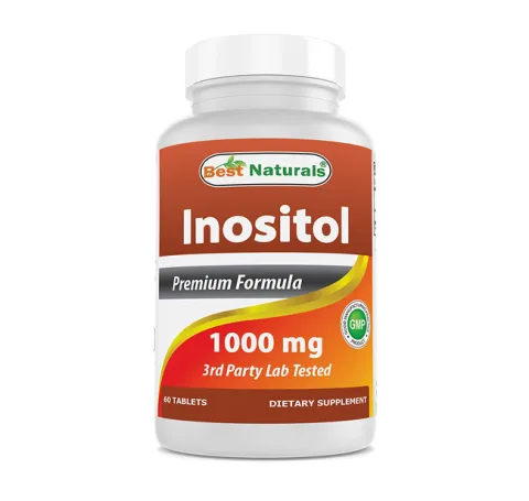 Best Naturals, Инозитол, Inositol, 1000 мг, 60 таблеток