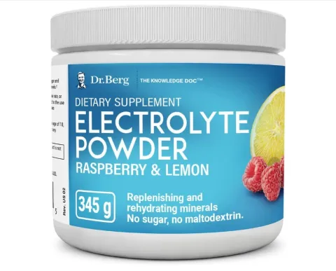 Dr. Bergs Original Keto Electrolytes Powder, Оригинальный порошок кето-электролитов, 345 г