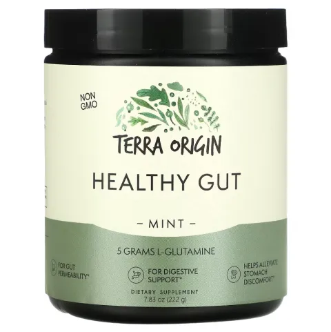 Terra Origin, Healthy Gut, вкус мяты, 222 г (7,83 унции)
