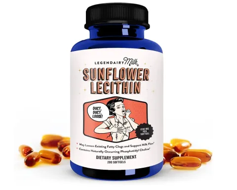 Legendairy Milk, Sunflower Lecithin, Подсолнечный лецитин, 1200 мг, 200 гелевых капсул