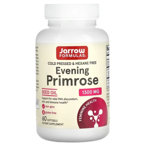 Jarrow Formulas, Evening Primrose, 1300 mg, 60 kapsula