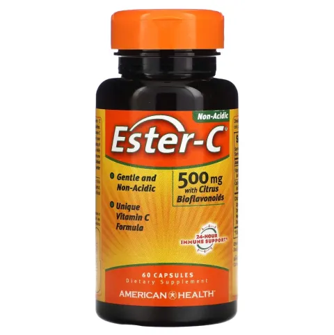 American Health, Ester-C, Эстер-С 500 мг, 60 капсул