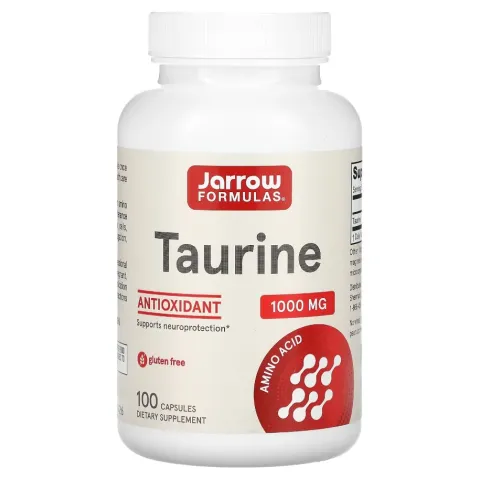 Jarrow Formulas, таурин, Taurine, 1000 мг, 100 капсул
