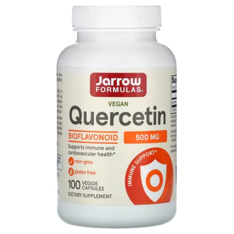 Jarrow Formulas, Кверцетин, Quercetin, 500 мг, 100 капсул