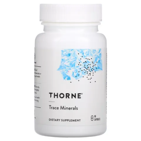 Thorne, TraceMinerals, микроэлементы, 90 капсул