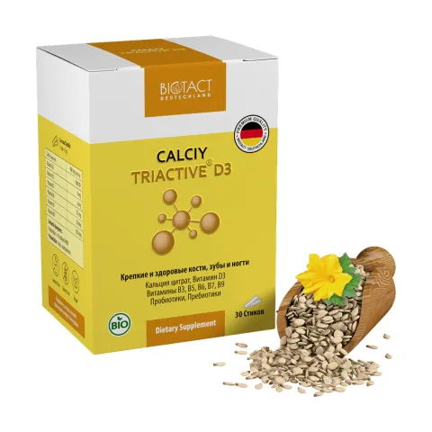 Bifolak Calciy Triactive D3, Кальций Триактив Д3, 3г, 30 стики