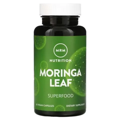 MRM Nutrition, Moringa Leaf, Лист моринги, 600 мг, 60 капсул