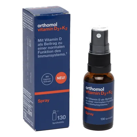 Orthomol Vitamin D3 + K2 Spray, Ортомол Витамин Д3+К2 Спрей