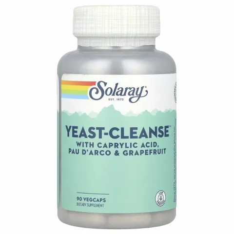 Solaray, Yeast Cleanse, 90 вегетарианских капсул