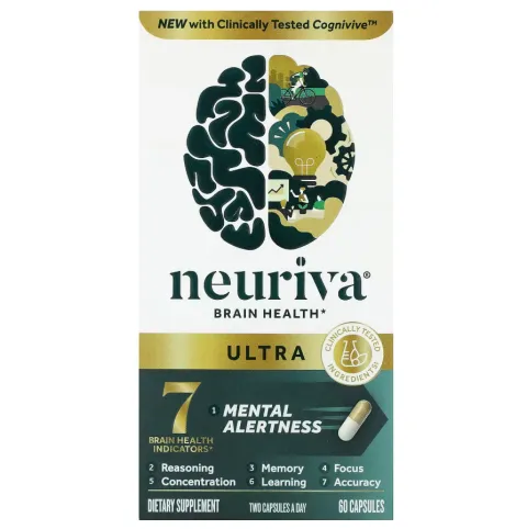 Schiff, Neuriva Brain Health, Ultra, 60 капсул
