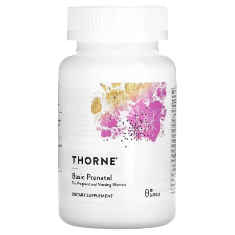 Thorne, Basic Prenatal, Пренаталь, 90 капсул
