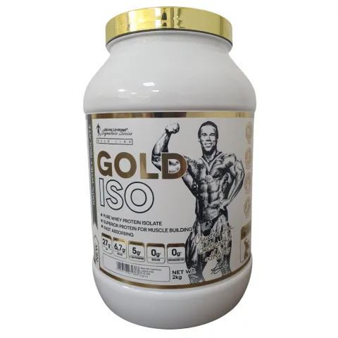 Kevin Levrone, Gold Isolate Whey Protein, kremli pechenye ta'mi, 2 kg