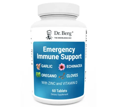 Dr. Berg Emergency Immune Support, Экстренная иммунная поддержка, 60 таблеток
