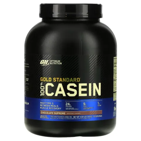 Optimum Nutrition, Gold Standard 100% Casein, казеин, со вкусом шоколада, 1,8 кг