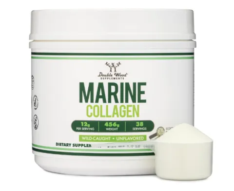 Double Wood, Marine Collagen, Морской коллаген, 456 г