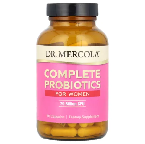 Dr. Mercola, Womens Probiotic, пробиотики для женщин, 70 млрд КОЕ, 90 капсул