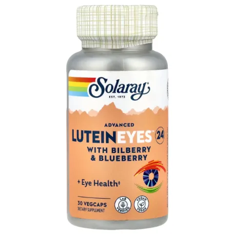 Solaray, Lutein, 24 mg, 30 vegetarian kapsulalari