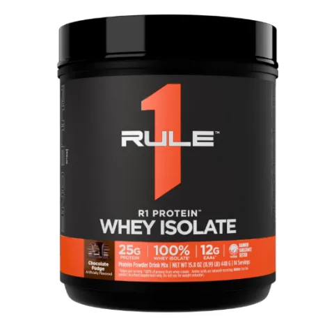 Rule One Proteins, сывороточный изолят, со вкусом шоколадной помадки, 448 г