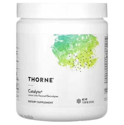 Thorne, Catalyte, электролиты со вкусом лимона и лайма, 312 г