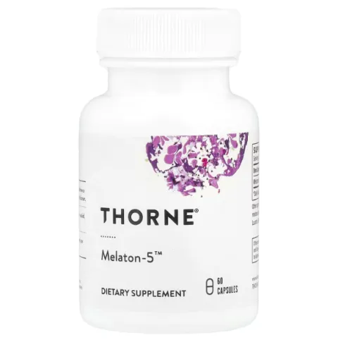 Thorne, Melatonin 5 мг, 60 капсул