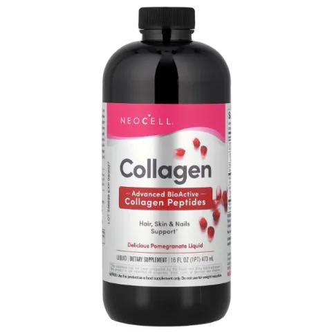 NeoCell, Liquid Collagen, Жидкий Коллаген, гранат, 473 мл