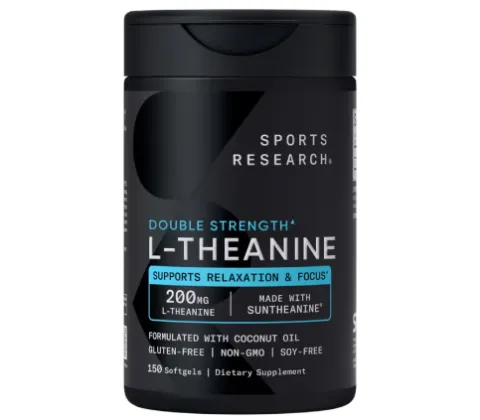 Sports Research, L-Teanin, 200 mg, 150 kapsula