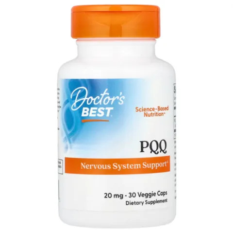 Doctors Best PQQ with BioPQQ, пирролохинолинхинон, 20 мг, 30 капсул