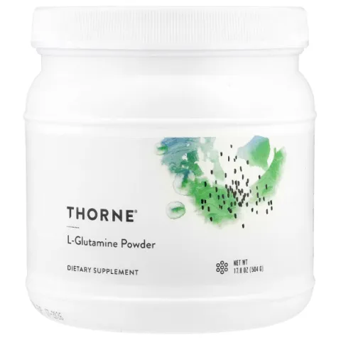 Thorne, L-Glutamine, Л-глютамин в виде порошка, 504 г