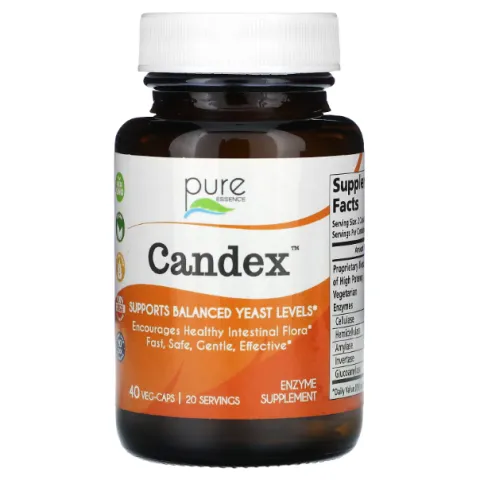 Pure Essence, Candex, 40 растительных капсул