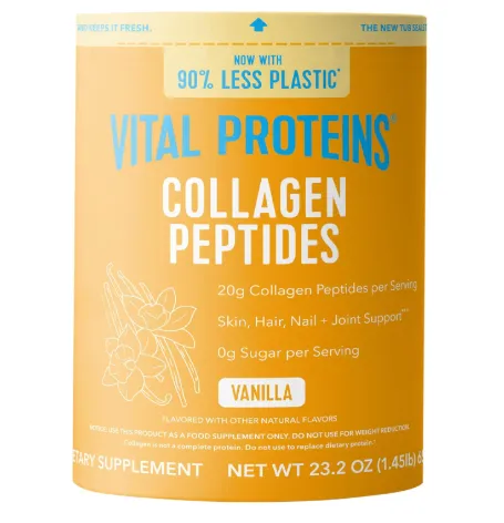 Vital Proteins, kollagen peptidlari, vanil, 657 g
