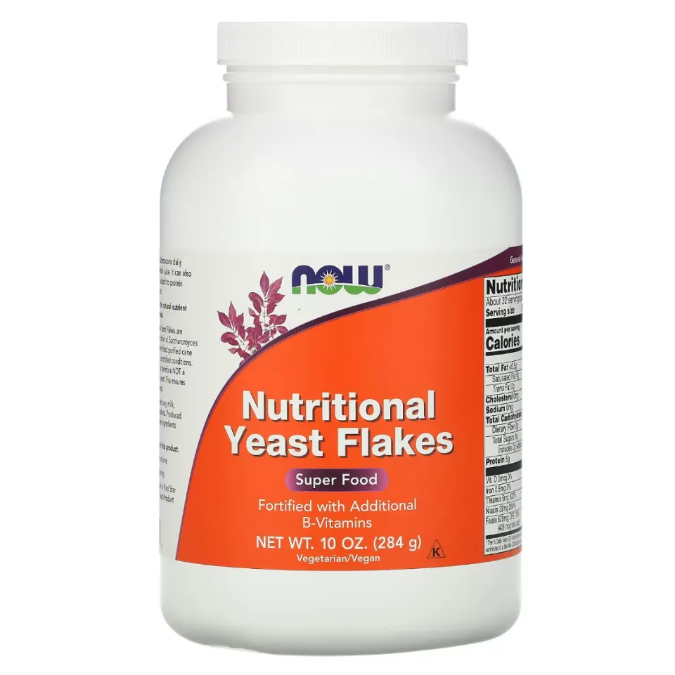 Now Foods, ozuqaviy xamirturush yormalari, 284 g