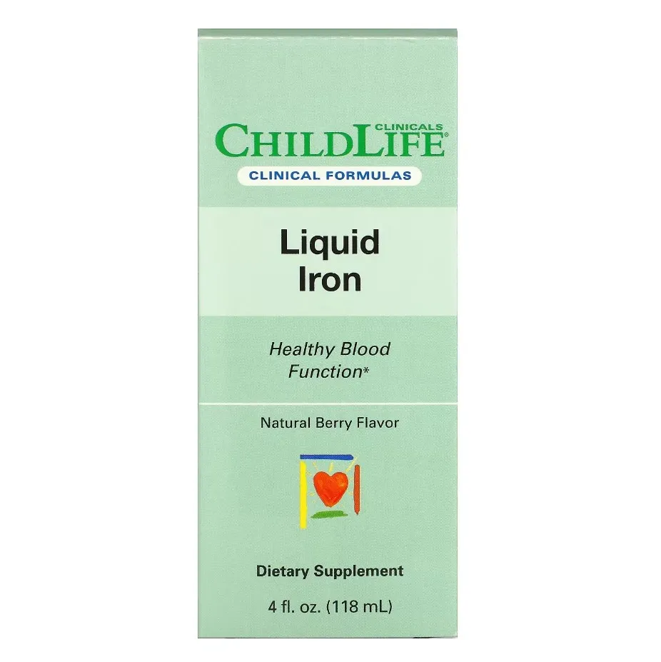 Childlife Clinicals, Suyuq temir, 118 ml