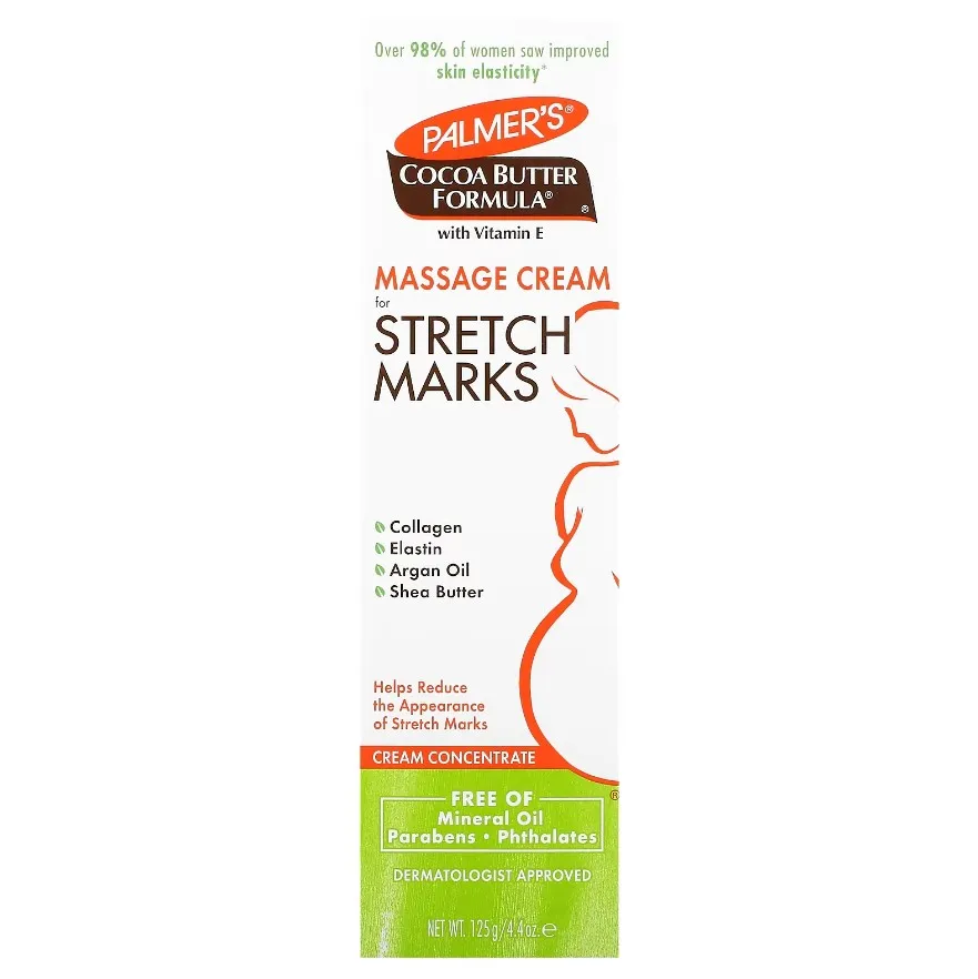 Palmers, Massage cream stretch marks, массажный крем против растяжек, 125 г