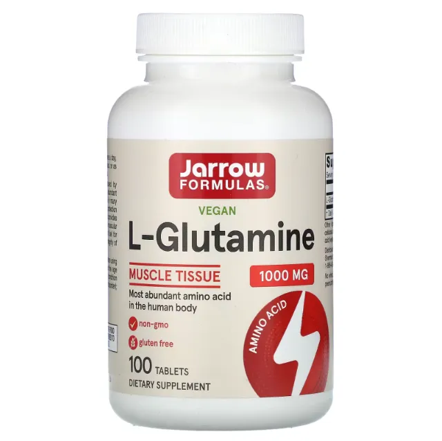 Jarrow Formulas, L-glutamin, 1000 mg, 100 tabletka