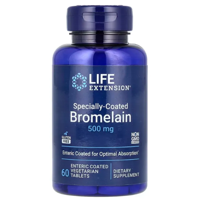 Life Extension, Bromelan, 500 mg, 60 tabletka