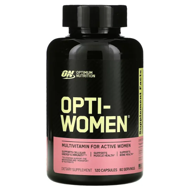 Optimum Nutrition, Opti-Women, Оптивумэн, 120 капсул
