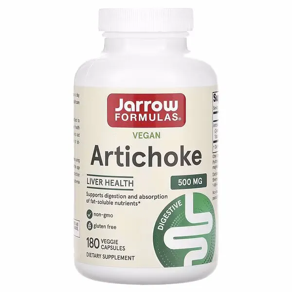 Jarrow Formulas, artishok, 500 mg, 180 kapsula