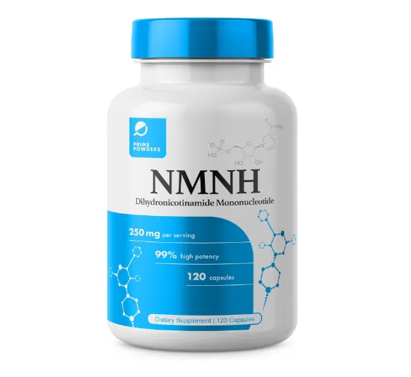 Prime Powders, NMNH, dihidronikotinamid mononukleotid, 250 mg, 120 kapsula