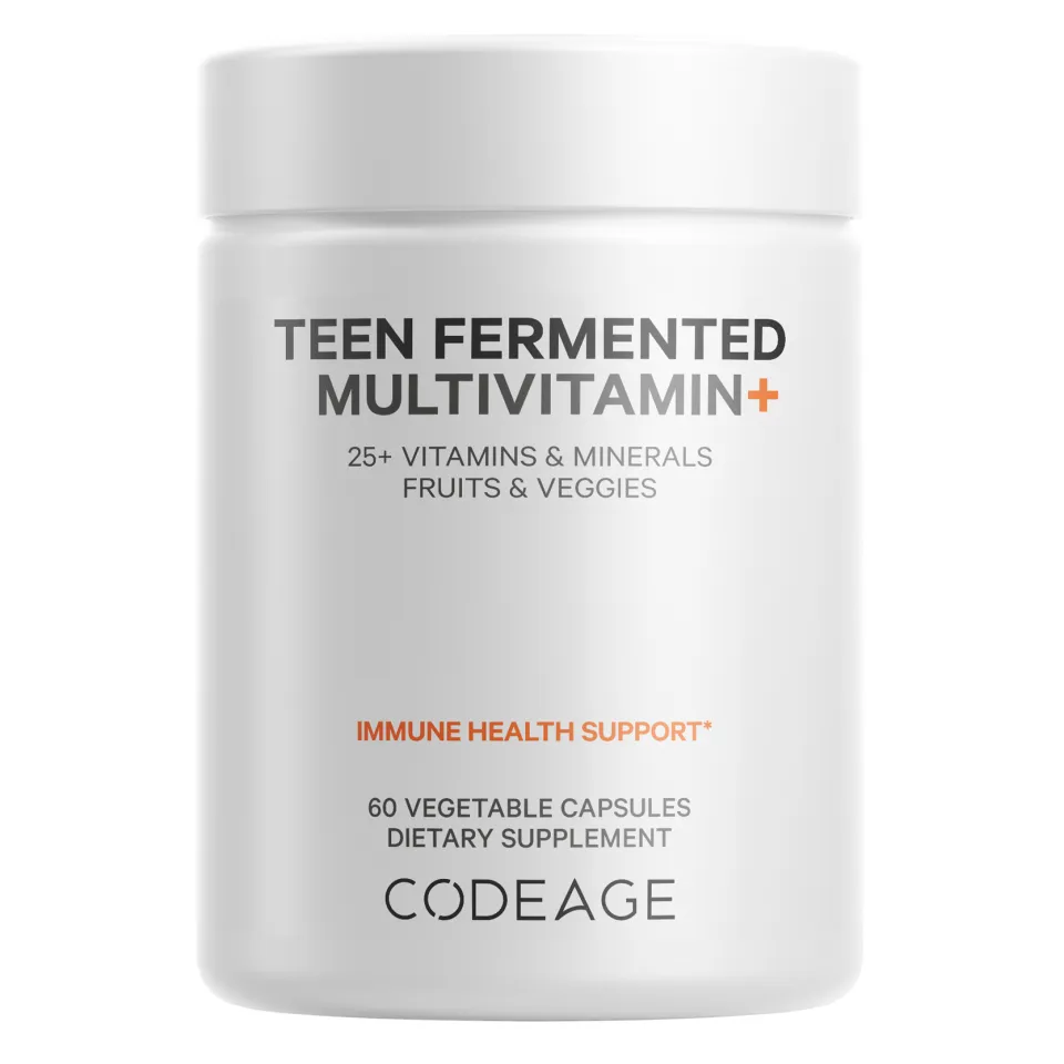 Codeage, Fermentlangan o'smirlar uchun multivitamin, 60 kapsula
