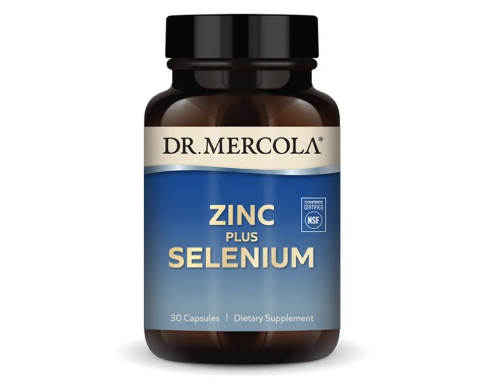 Dr. Mercola, sink va selen, 30 kapsula