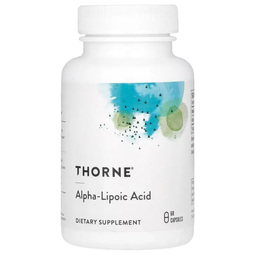 Thorne, Alfa lipoik kislota, 300 mg, 60 kapsula