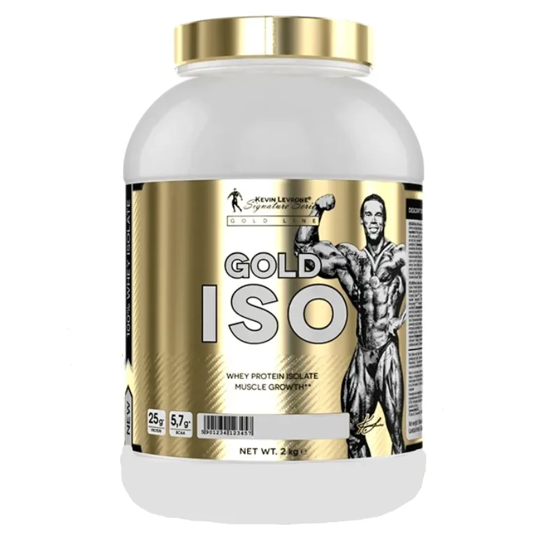 Kevin Levrone, Gold Isolate Whey Protein, vanilla ta'mi, 2 kg