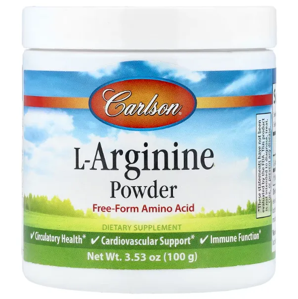 Carlson, L-Arginin kukuni, 100 g