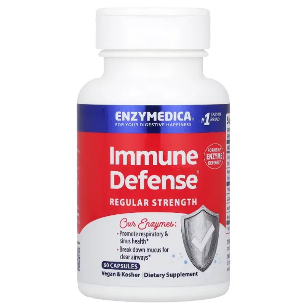 Enzymedica, Immunitetni himoya qilish, 60 kapsula