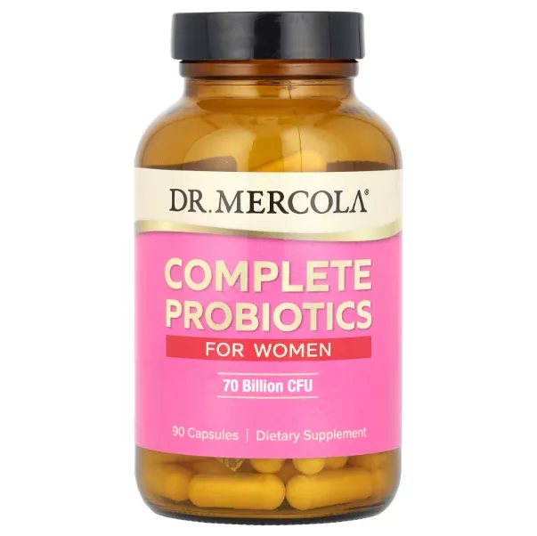 Dr. Mercola, Womens Probiotic, пробиотики для женщин, 70 млрд КОЕ, 90 капсул