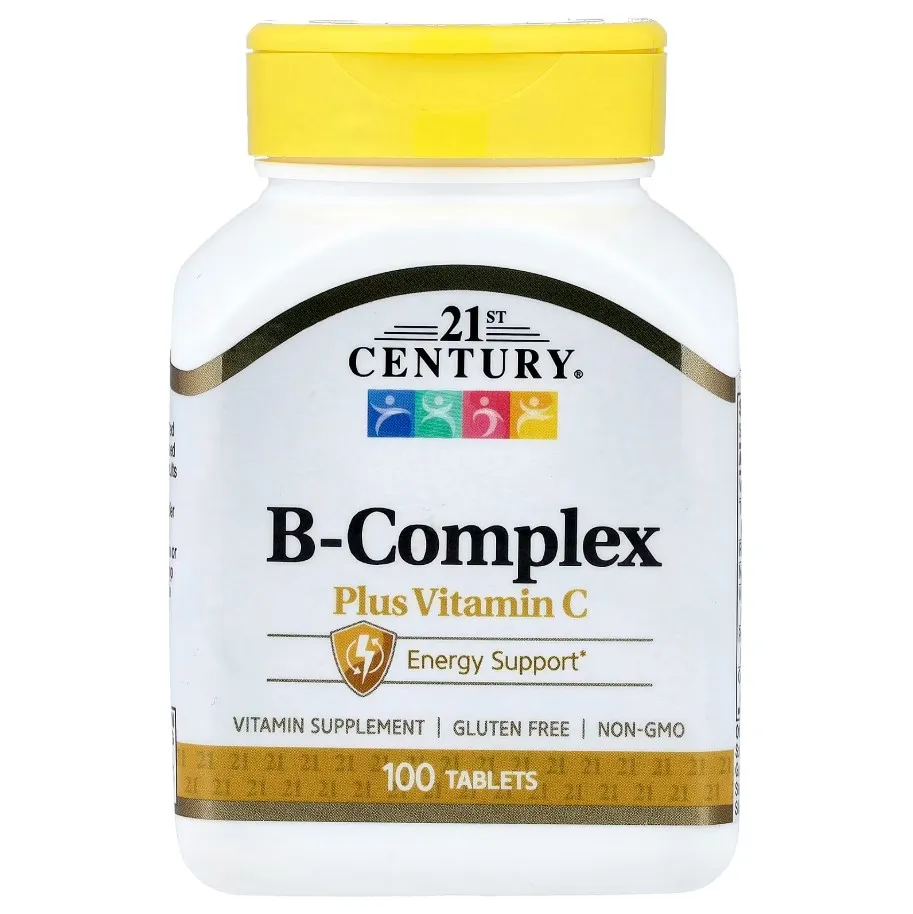 21st Century, B kompleks + vitamin C, 100 tabletka